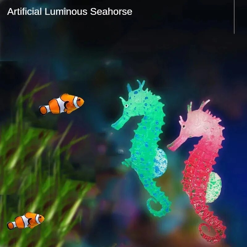 Aquarium Fish Glow In The Dark - Dekoracje akwariowe do akwarium Symulacja świecącego