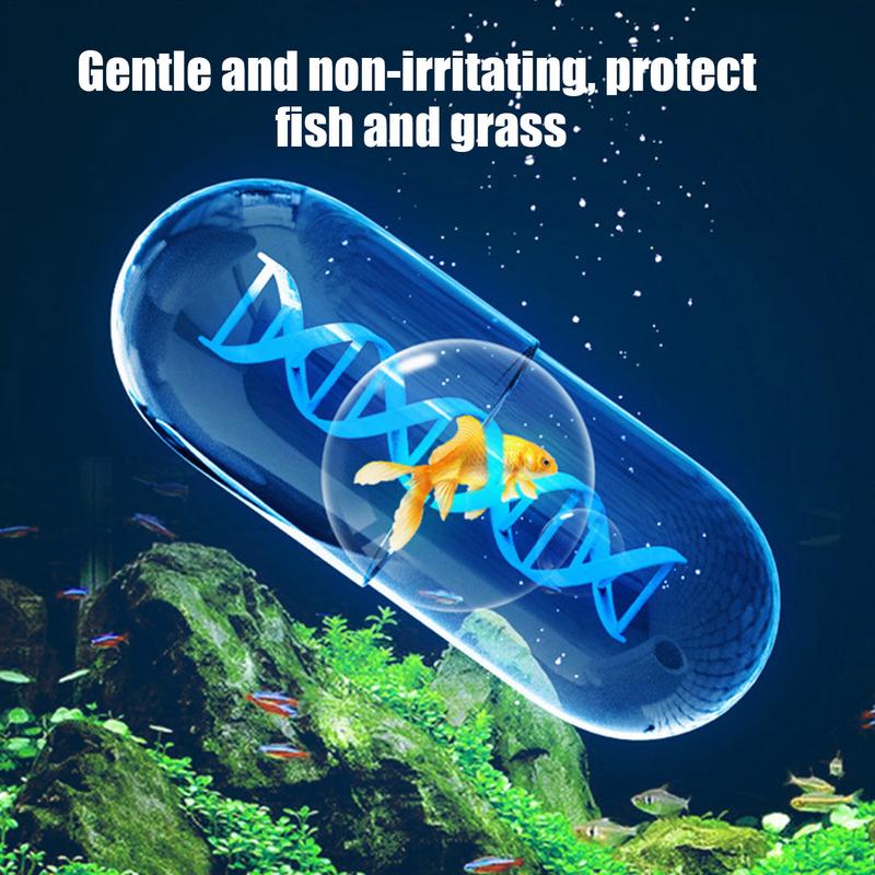 All Fish In Aquarium - Tabletki oczyszczające 1 butelka Odplamiacz akwariowy