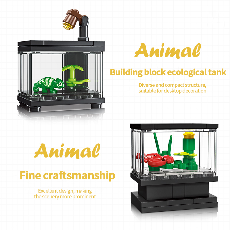 Zestaw Klocków do Budowy Akwar – Aquarium Fish Lego recenzja i cena