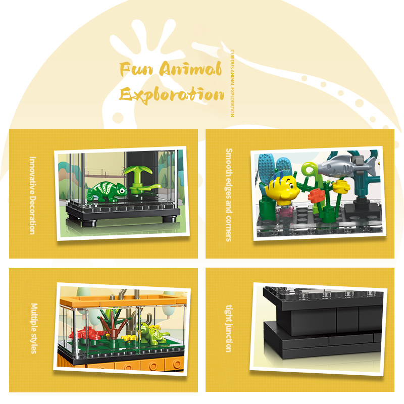 Zestaw Klocków do Budowy Akwar – Aquarium Fish Lego recenzja i cena