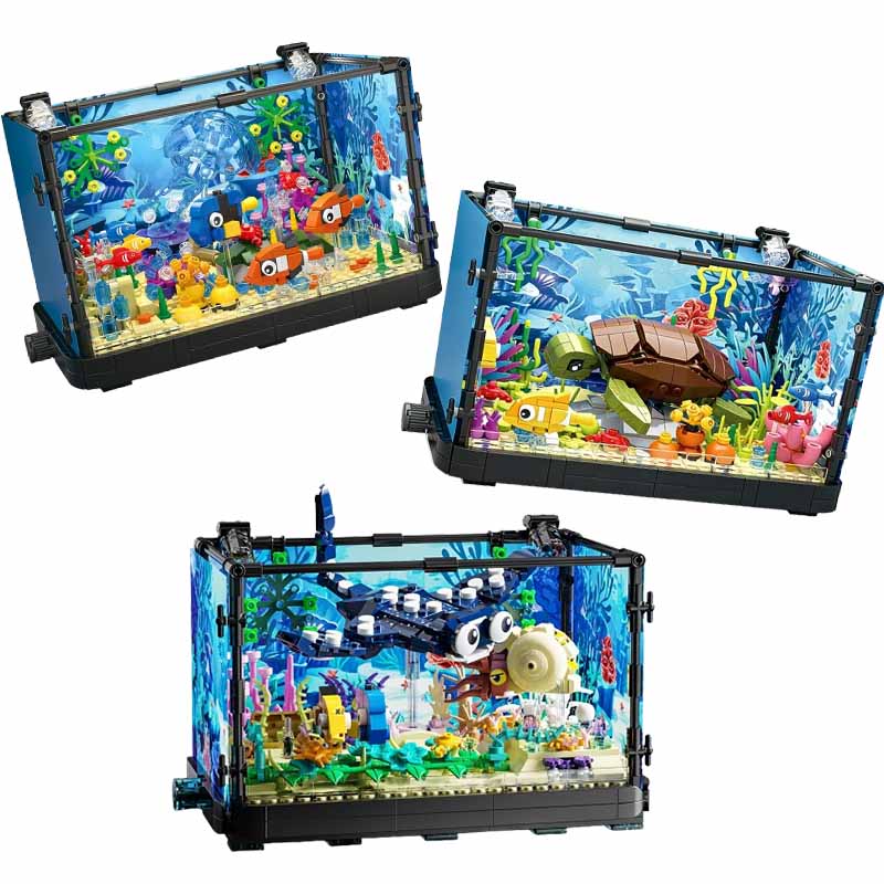 Zestaw klocków do budowy akwar – Aquarium Fish Lego recenzja i cena