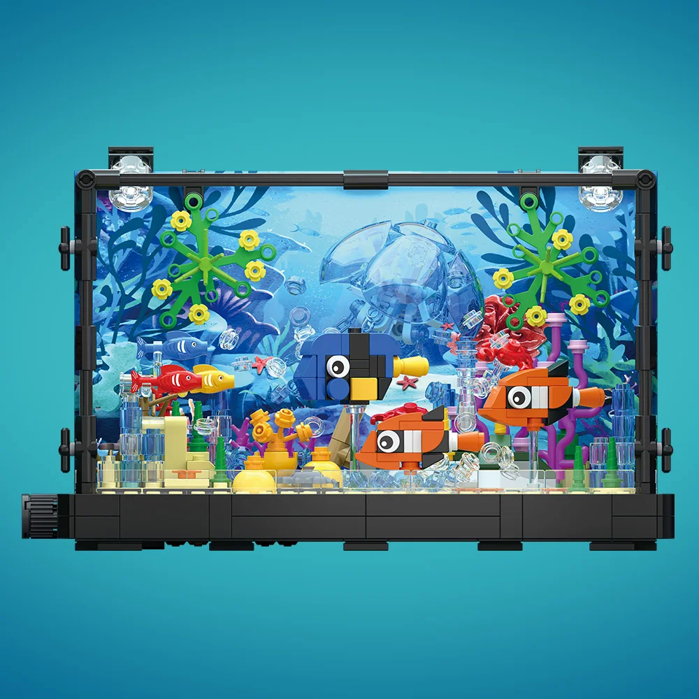 Zestaw klocków do budowy akwar – Aquarium Fish Lego recenzja i cena