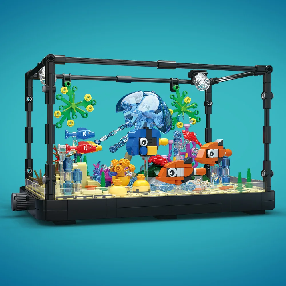 Zestaw klocków do budowy akwar – Aquarium Fish Lego recenzja i cena