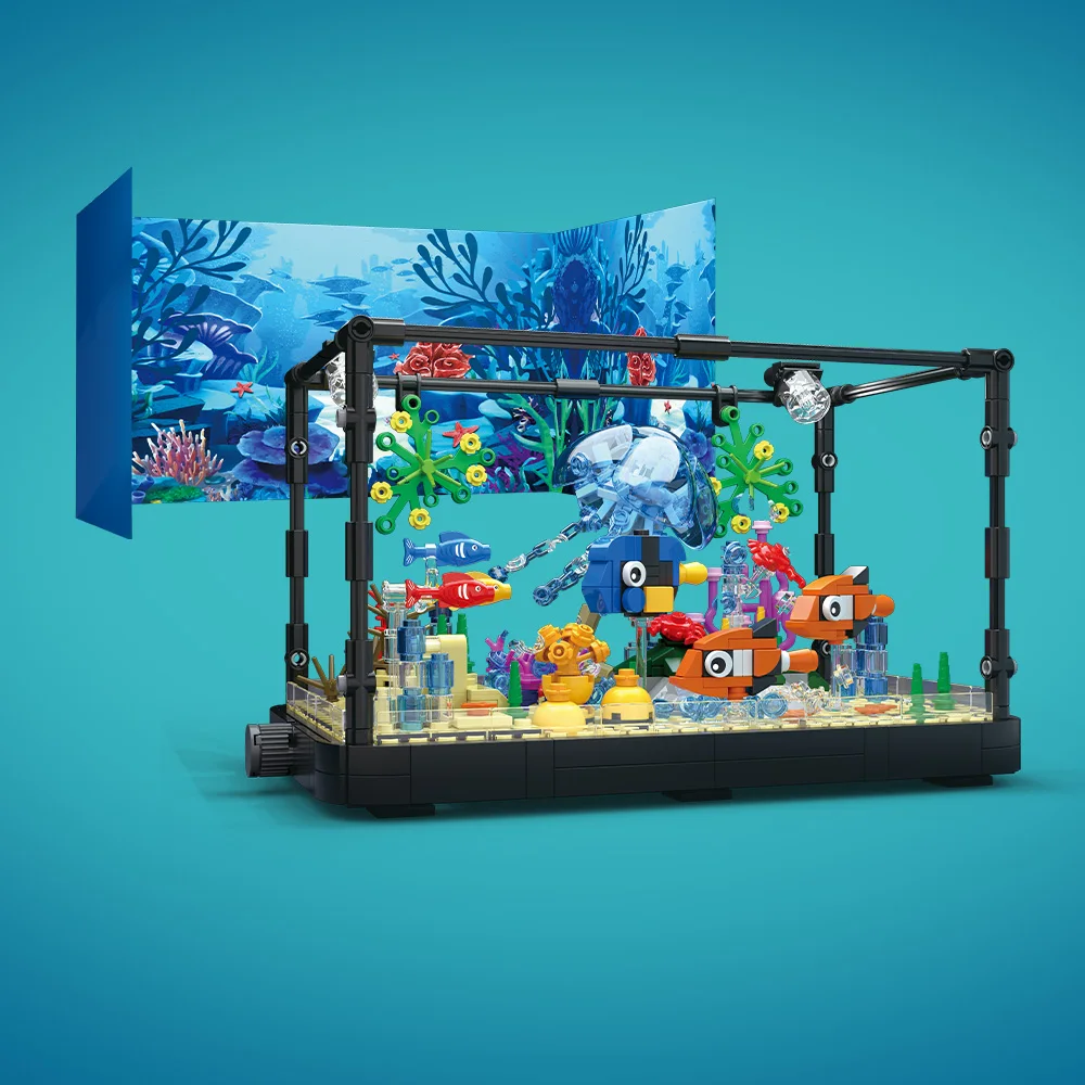 Zestaw klocków do budowy akwar – Aquarium Fish Lego recenzja i cena