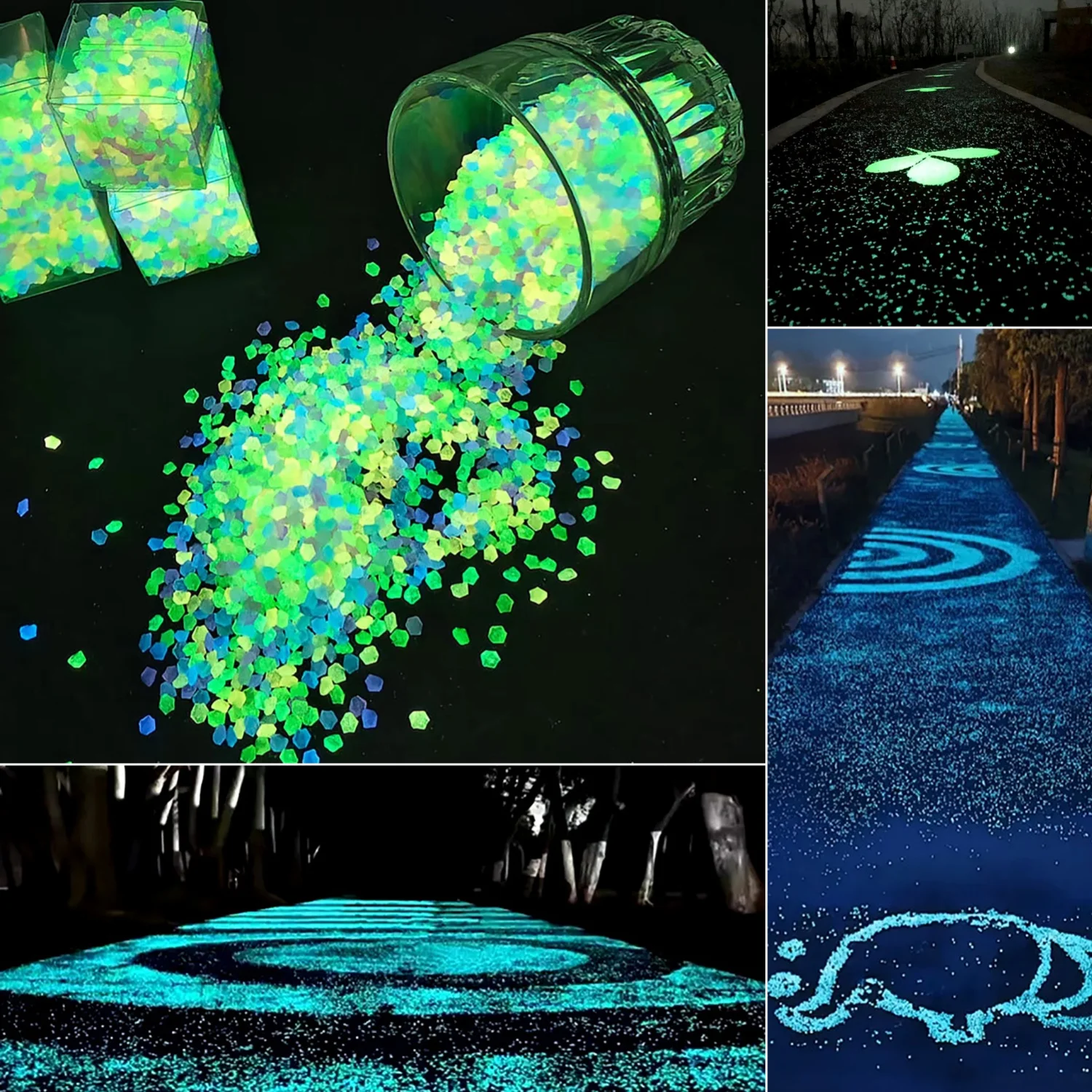 50g/Worek Dekoracyjny Świecący – Aquarium Fish Glow In The Dark recenzja i cena