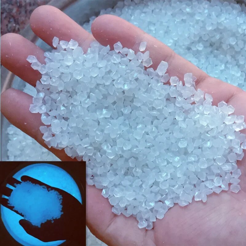 1000szt 3-5mm Świecący piasek  – Aquarium Fish Glow In The Dark recenzja i cena