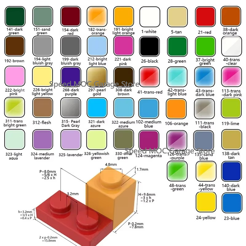 Zestaw MOC z bardzo szczegółow – Aquarium Fish Lego recenzja i cena