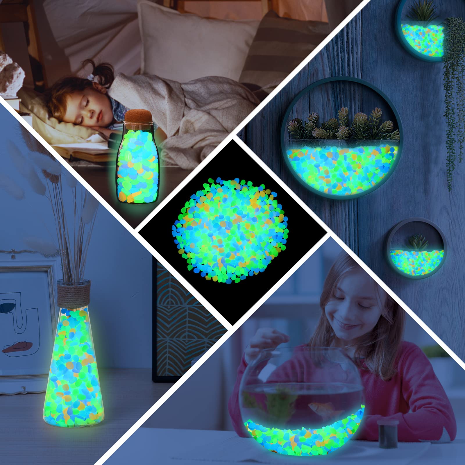 200 szt. Świecące w ciemności  – Aquarium Fish Glow In The Dark recenzja i cena