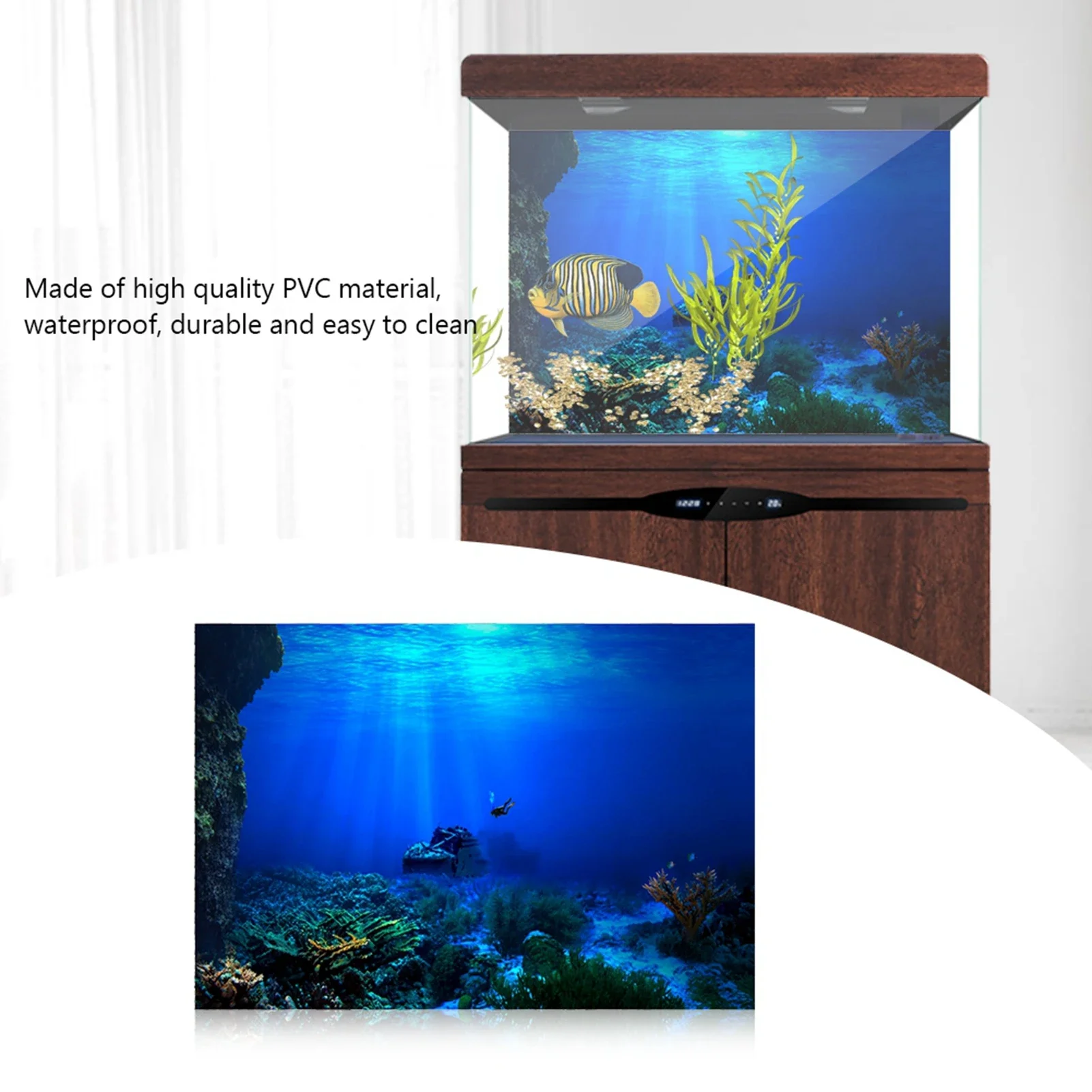 Tło akwarium plakat z motywem  – Aquarium Fish Of The World recenzja i cena