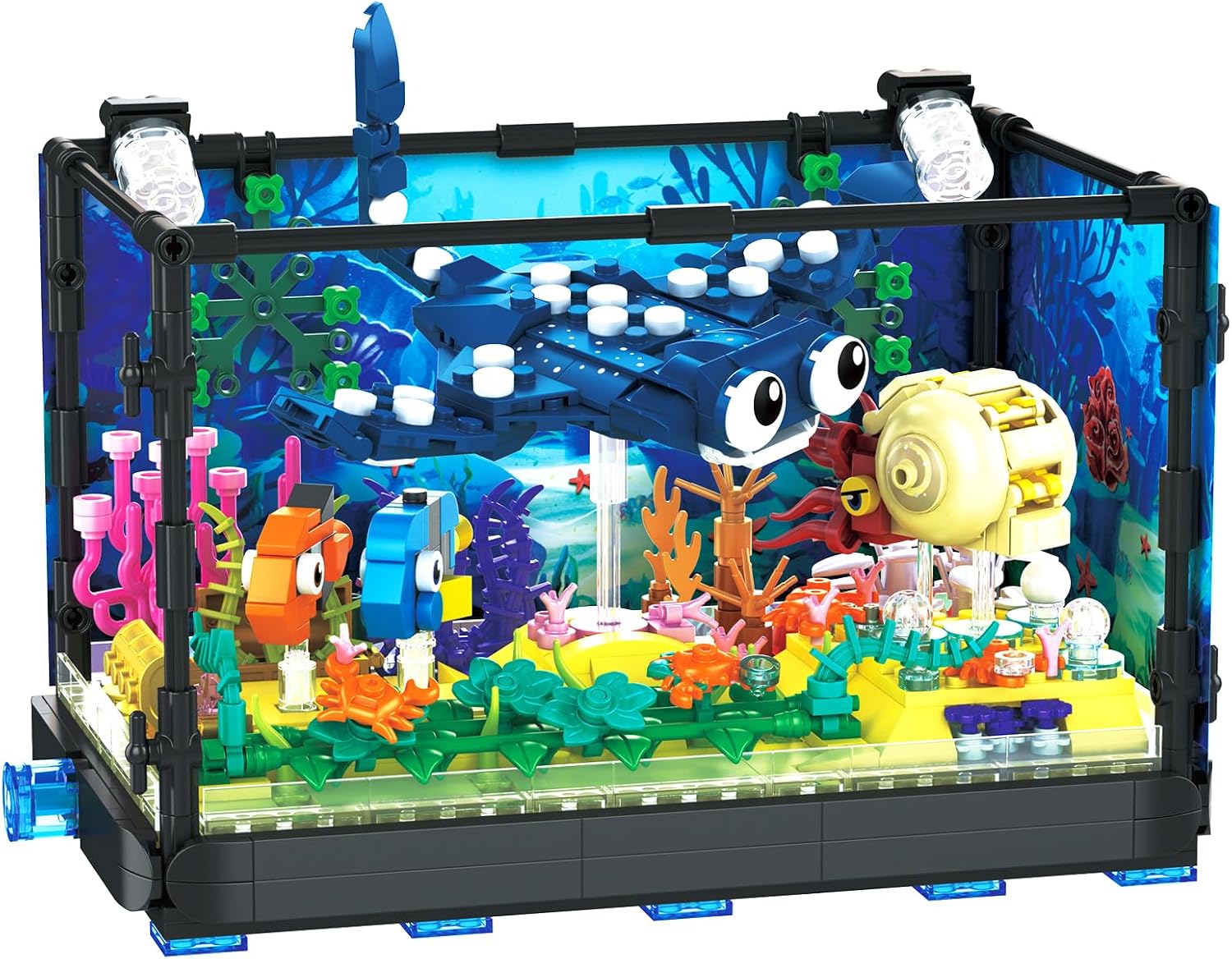 Zestaw do budowy akwarium - za – Aquarium Fish Lego recenzja i cena
