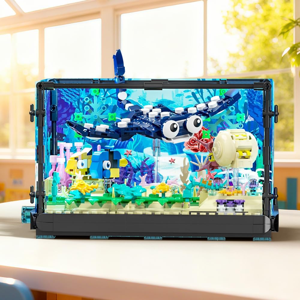 Zestaw do budowy akwarium - za – Aquarium Fish Lego recenzja i cena