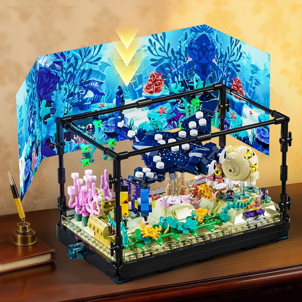Zestaw do budowy akwarium - za – Aquarium Fish Lego recenzja i cena