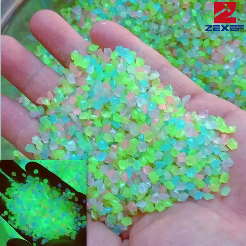 1000szt 3-5mm Świecący piasek  – Aquarium Fish Glow In The Dark recenzja i cena