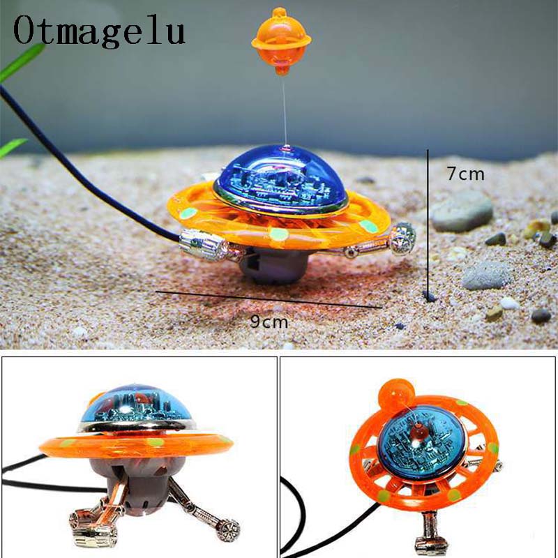 Wisząca statuetka UFO do akwar – Aquarium Fish Of The World recenzja i cena