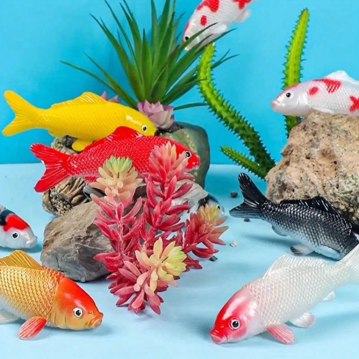 2 szt. Kolorowe sztuczne ryby  – Aquarium Fish Yellow recenzja i cena